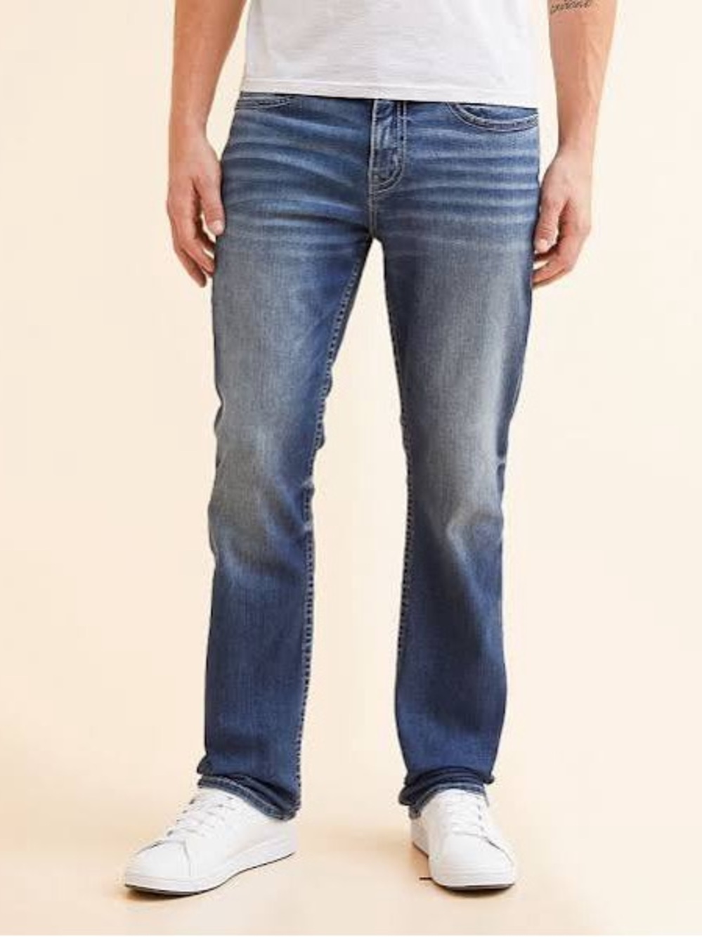 BKE Alec Straight Stretch Jeans. Size 32x32.